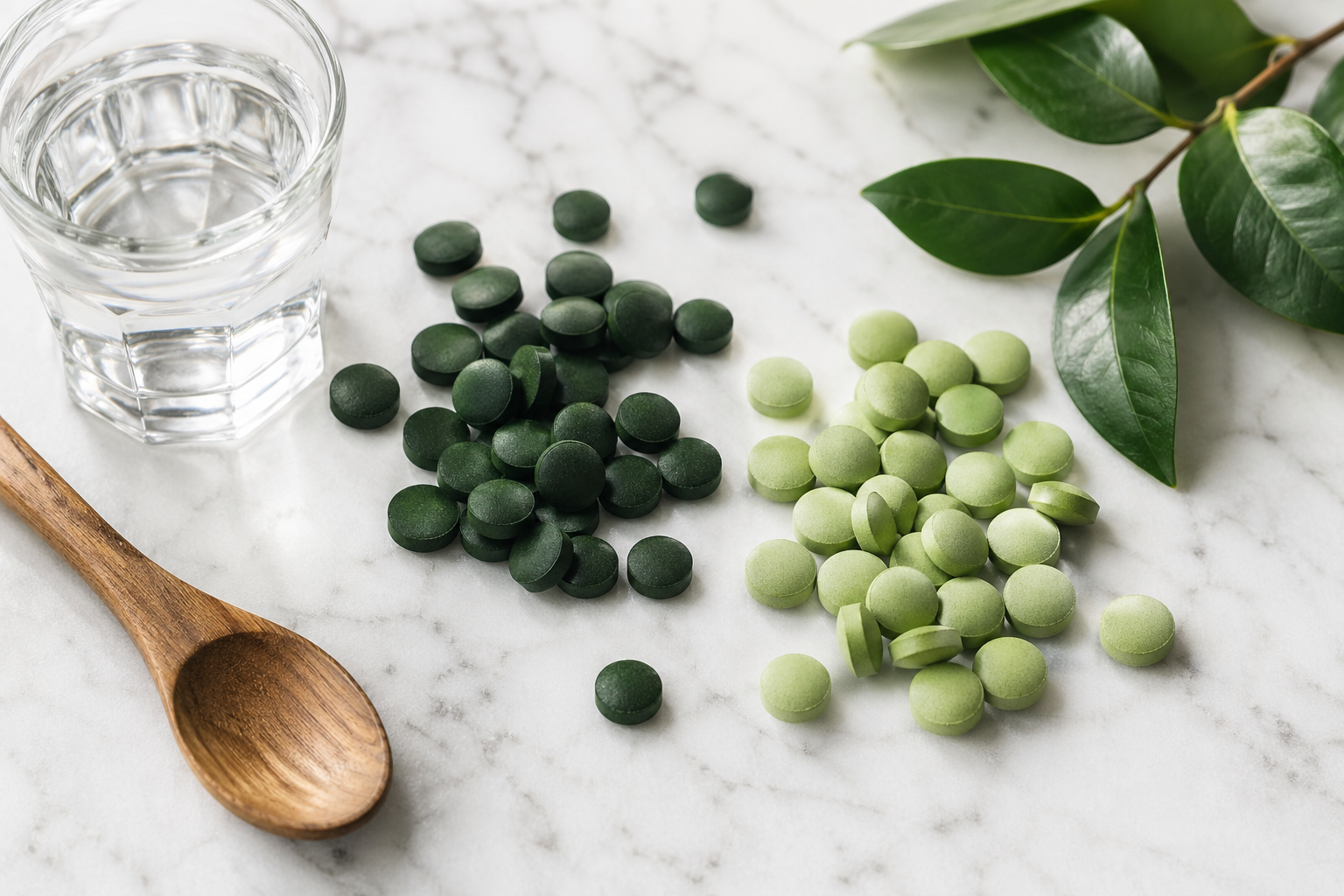 best spirulina and chlorella supplements